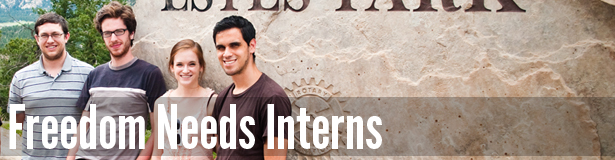 Freedom Needs Interns